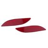 Rear Bumper Reflector Lens Promote Driving Safety Red Back Bumper Trim Reflector for MEGANE MK3 2008
