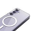Coque - Phonillico® - Samsung Galaxy S24 - Silicone Transparent - Souple - Cercle magnétique intégré