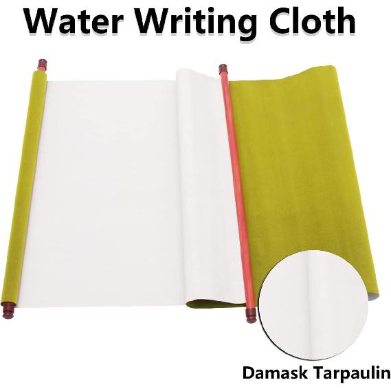 

Набор из 2 многоразовых тетрадей для практики китайской каллиграфии, бумага для каллиграфии 1,5 м, волшебная ткань для рисования, ткань для письма водой, свиток для каллиграфии