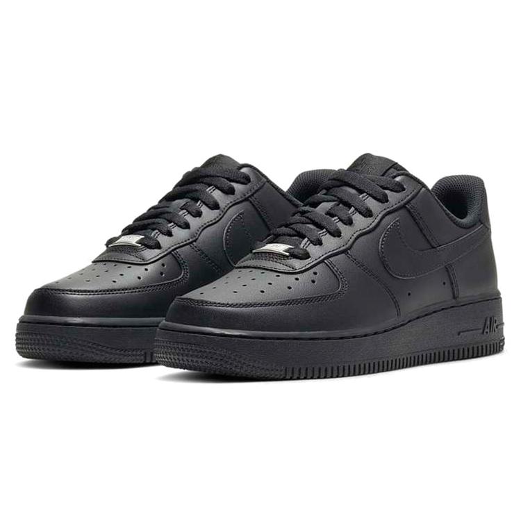New Nike Air Force 1 '07 Triple Black Women's DD8959-001