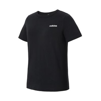 Camiseta de Manga Corta con Cuello Redondo Cómoda para Mujer Camisetas Negras KC4558