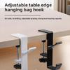 Gaming Headphone Stand Double Layer Storage Hook Wide Compatibility Compact Design For Convenient Organization