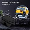 2PCS Bed Rail Stake Pocket Covers, Truck Stake Pocket Covers, Dustproof Truck Bed Hole Plugs, Truck Bed Accessories Rear Truck Holes Covers