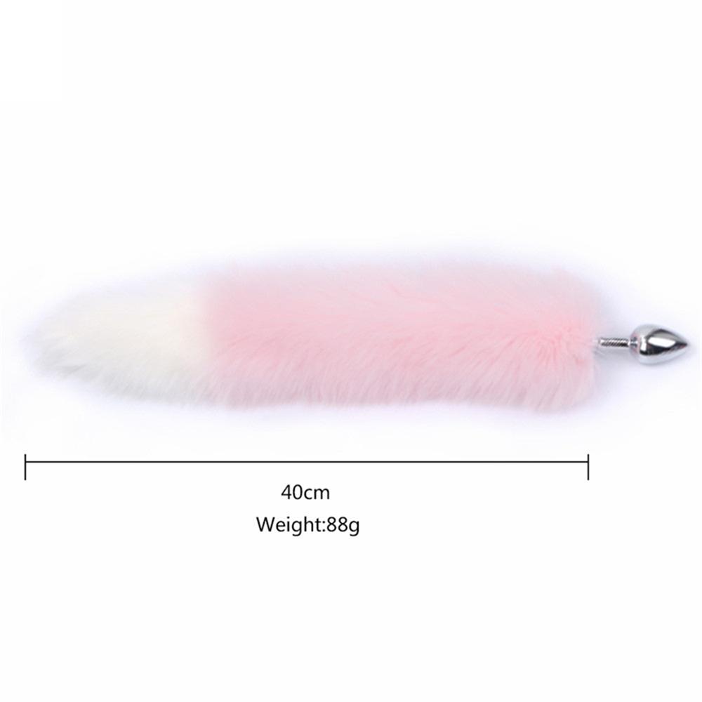 18+ Anal Plug Fox Tail Plush Butt Dilator Erotic Cosplay Fetish Roleplay Anus Bdsm Adult Women Sex Toys Girl Accessories