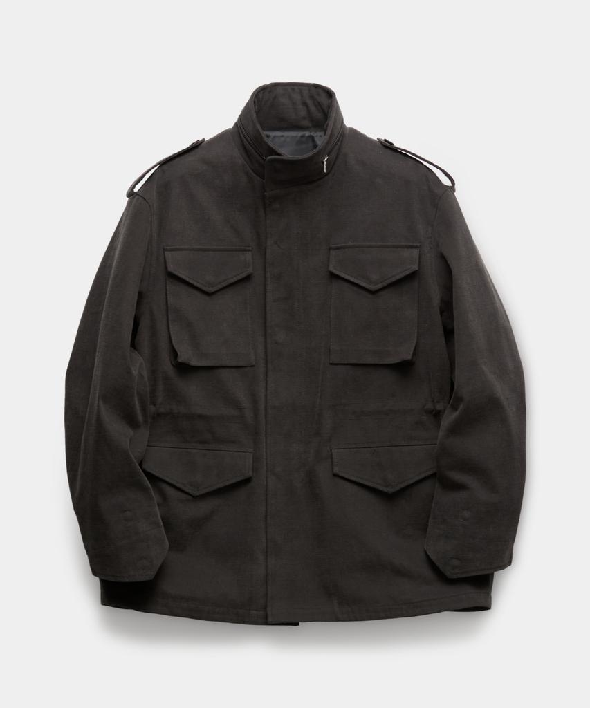 Coor Washed Cotton M-65 Jacket (Washed Charcoal)