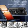 Slide Lens Armor Funda for Vivo IQOO Z10 Turbo Pro 5G China Case for Vivo Y300 GT 5G China Case Magnetic Ring Stand Holder Cover