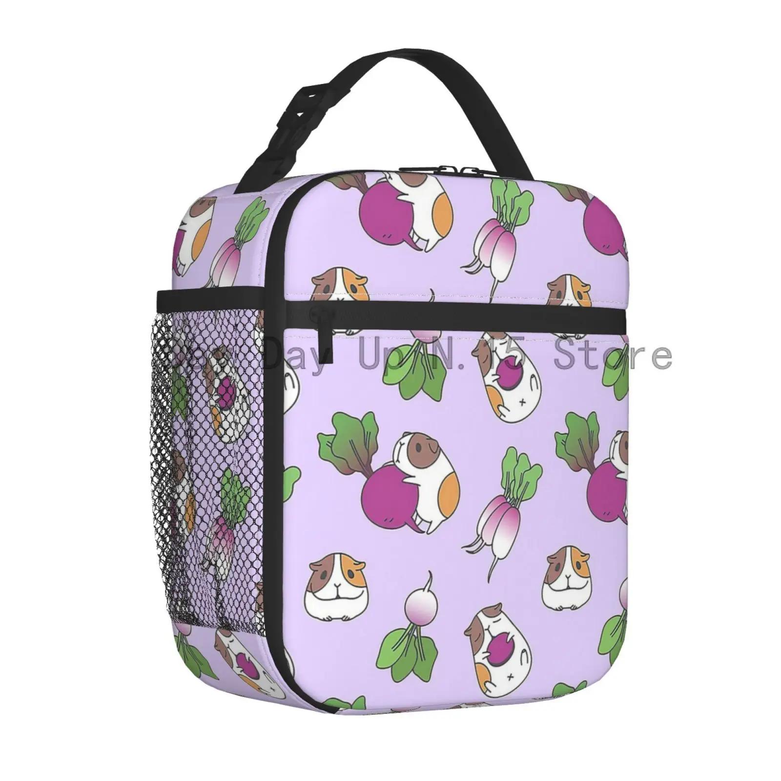 

Симпатичная сумка-тоут Capybara для обеда для женщин, многоразовая, термосумка-холодильник Bento Box для работы, школы, путешествий 26x21x11CM синий