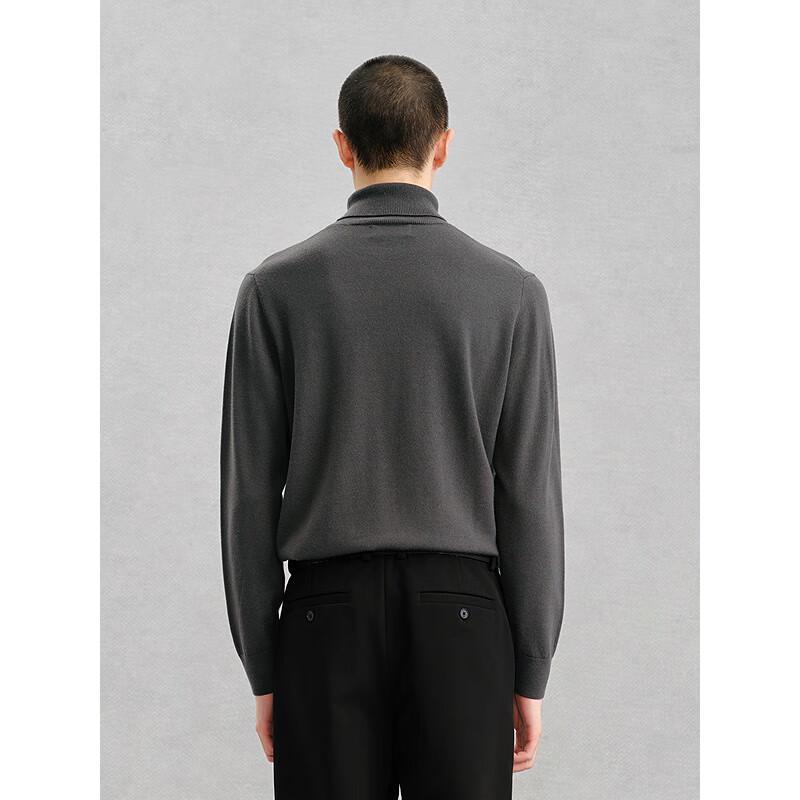 GXG Men's High-Neck Embroidered Pullover Sweater