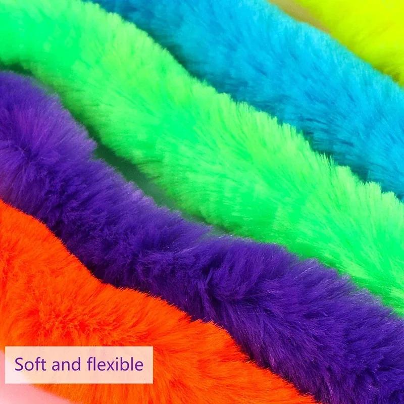 5/10/20Pcs Funny Gifts for Children Fuzzy Worm Magic Caterpillar Birthday Party Magic Show Props Kids Favorite Prize Prank Toys