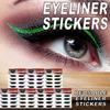 4 paia di ciglia finte senza colla, eleganti extension per trucco in PVC, adesivo per eyeliner per le prestazioni