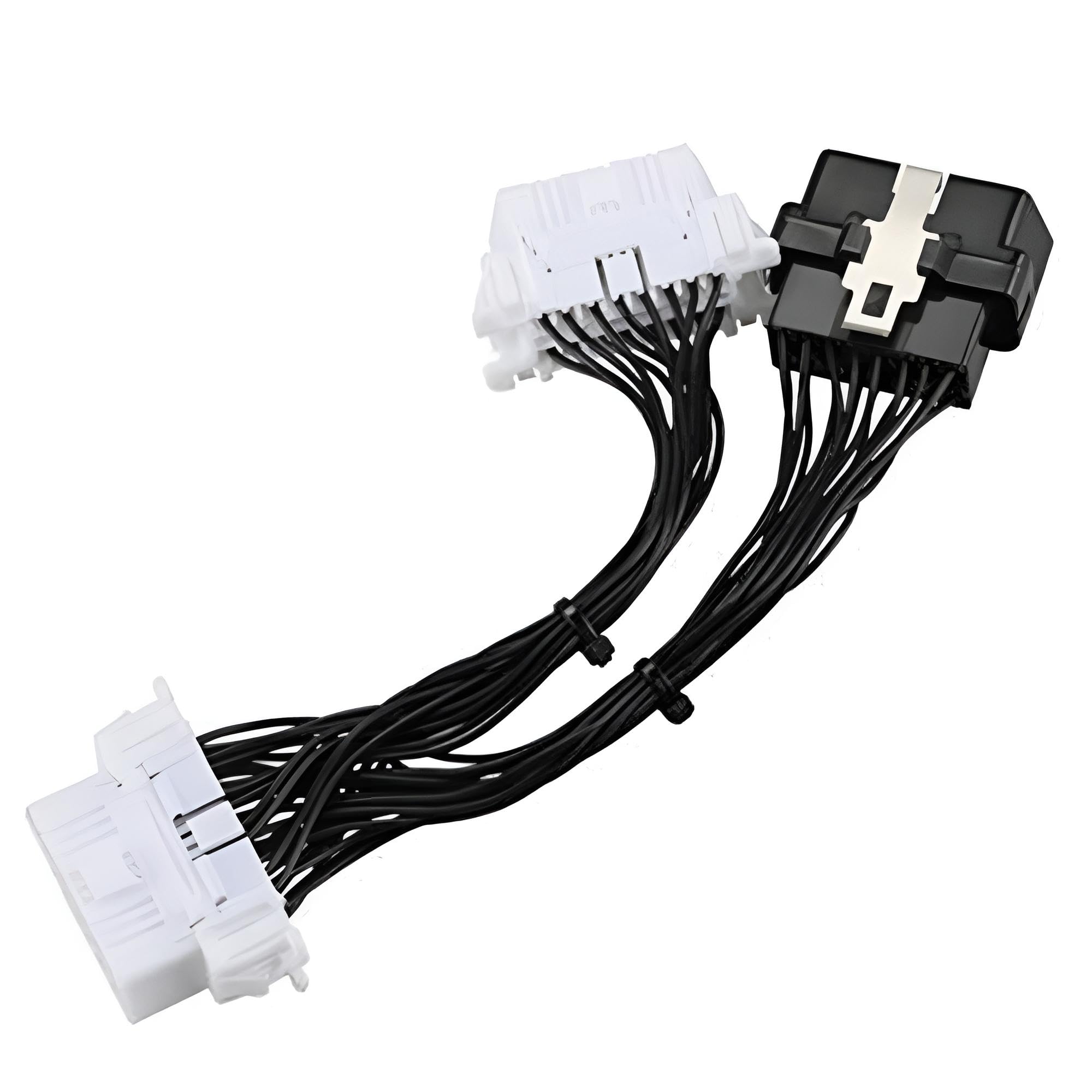 Разветвитель MIMIA OBD2 на 16 контактов для радар-детектора, видеорегистраторов с 2 портами и систем безопасности