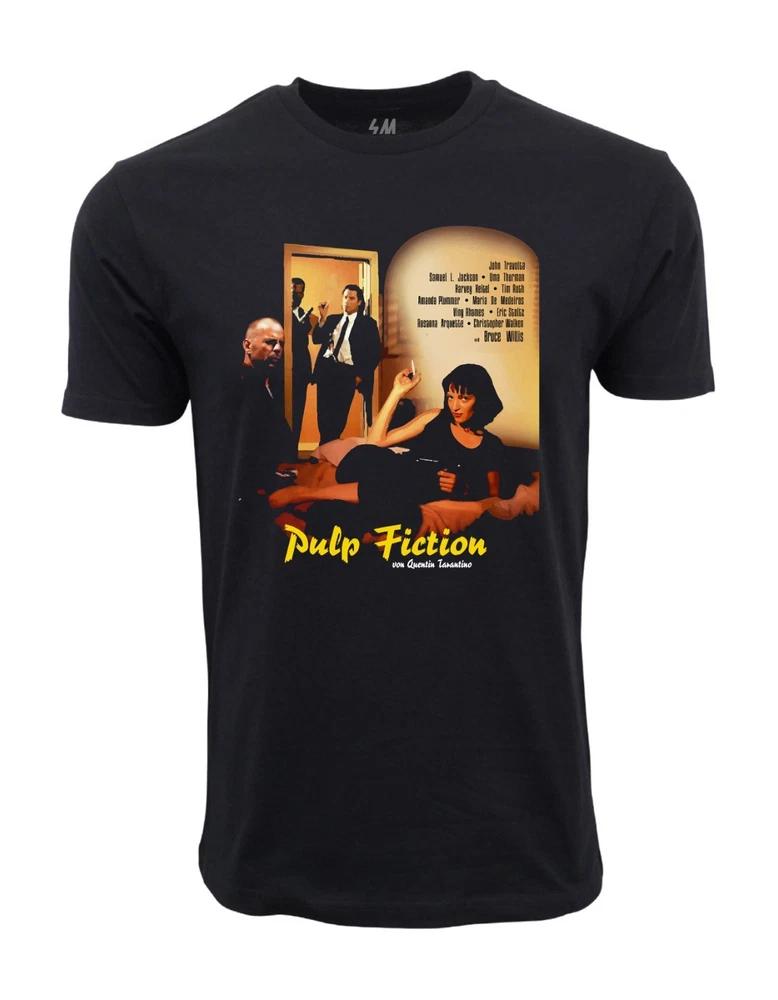 Quentin Pvlp Fiction Black TShirt S