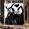 Wall Hanging Tapestry,The Weeknd Printed Fabric Backdrop For Dorm Room Party Decoration