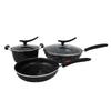 Langhe Bern 3-Piece Enamel Cookware Set