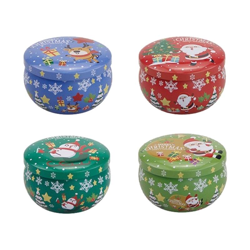 Holiday Scented Candle Long Burning 8 Hour Christmas Decoration Gift In Gift Box Natural Aromatherapies Candle