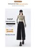 Women's High-Waisted Gray Cropped Pants - Flattering and Slimming for Spring/Summer 2026