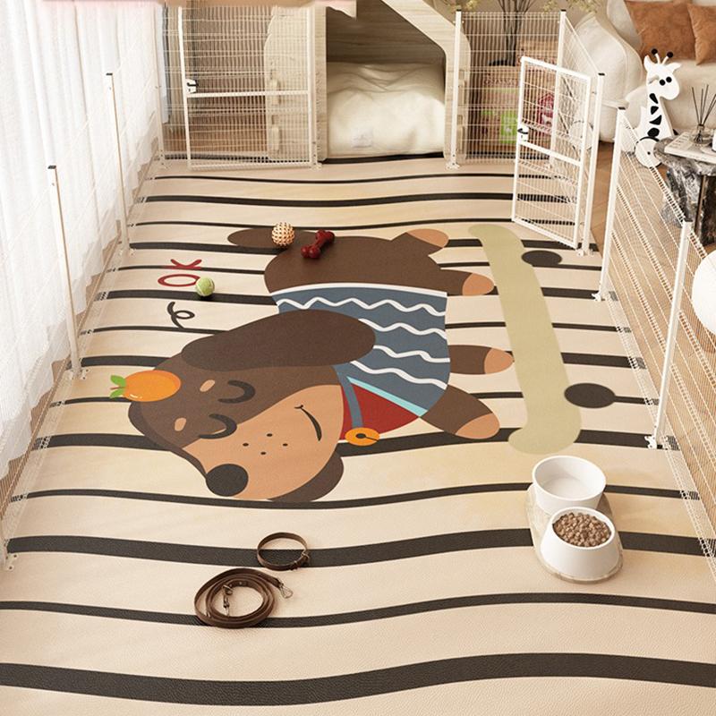 

Коврик для таксы для домашних животных, большая площадь, ПВХ, кожа, водонепроницаемый, устойчивый к моче, ковер, ограждение, украшение для дома, рождественские подарки 50x80cm