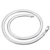 European and American Jewelry 4MM Blade Men's and Women's Necklaces, Flat Snake Bones