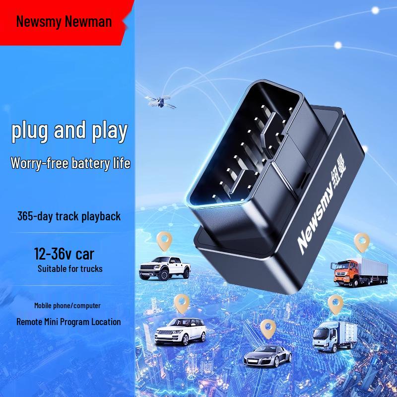 Newman 4G OBD Car GPS Tracker: Anti-theft, Plug & Play, No Installation Required, Satellite Tracking & Positioning.
