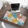 Anti-slip Vinyl Decorative Mat Floral Collage Retro 90x45 Cm