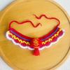 New Year Neckwear: Pet Gaiter & Scarf for Cats & Dogs - Festive Knit Collar for Chinese New Year