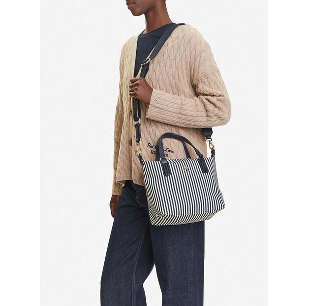Сумка Tommy Hilfiger Tommy Hilfiger Poppy Summer Small Tote AW0AW17202 тёмно-синий