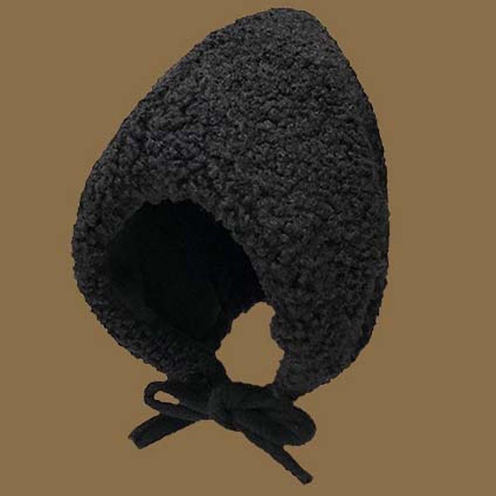 Fluffy Lambswool Cap Beanie Winter Plush Hat Personality New Year Red Hat  Autumn