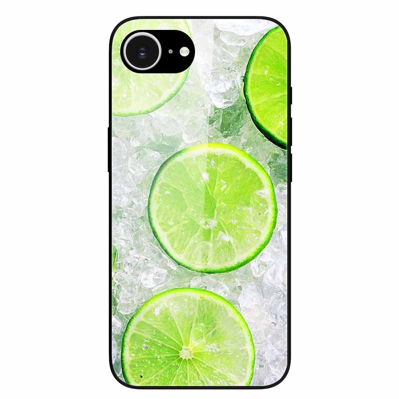 Tempered Glass Phone Cases For iPhone 16e 2025 Case Silicon Bumper Hard PC Back Cover Shell for iPhone SE (2025) / for iPhone16e