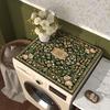 Washing Machine Cover Mat Washer Dryer Cover Refrigerators Dust Mat Pad Splash Proof Dry Anti Slip Pads Insulated Mats