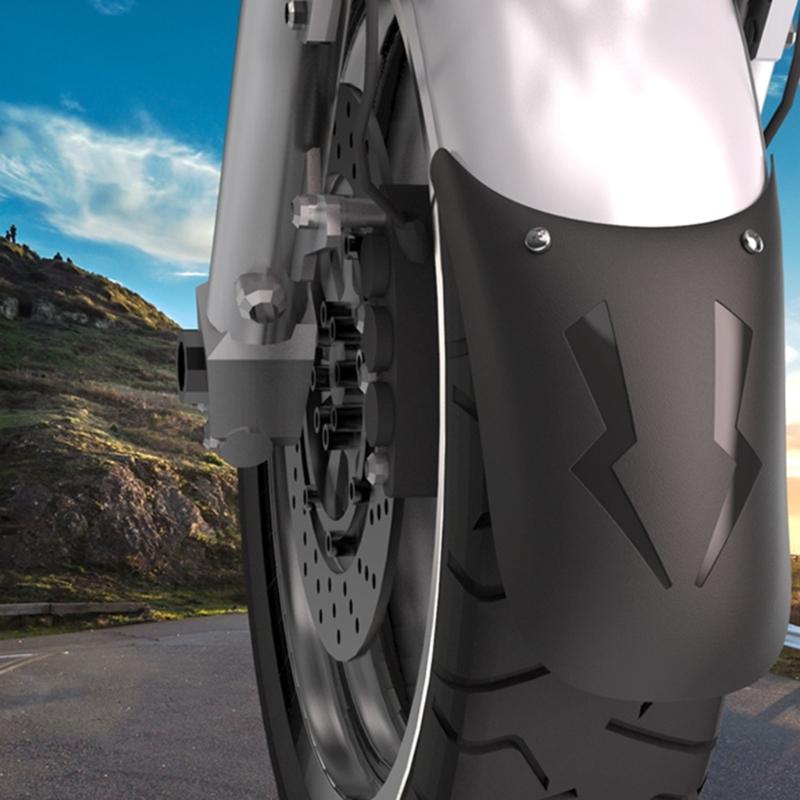 Motorbike Wheel Extension Fenders Mudguard for Effective Dirt and Water Deflection Easy Install Improved Bike Aesthetics