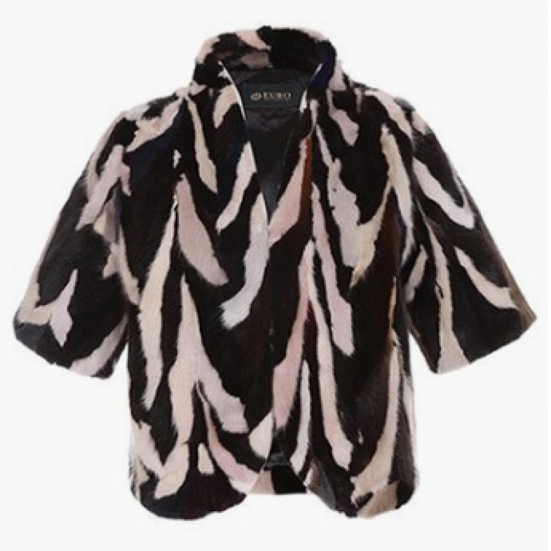 La Belle Shinyoung Fur Mink Scrap Bolero Sy110cp
