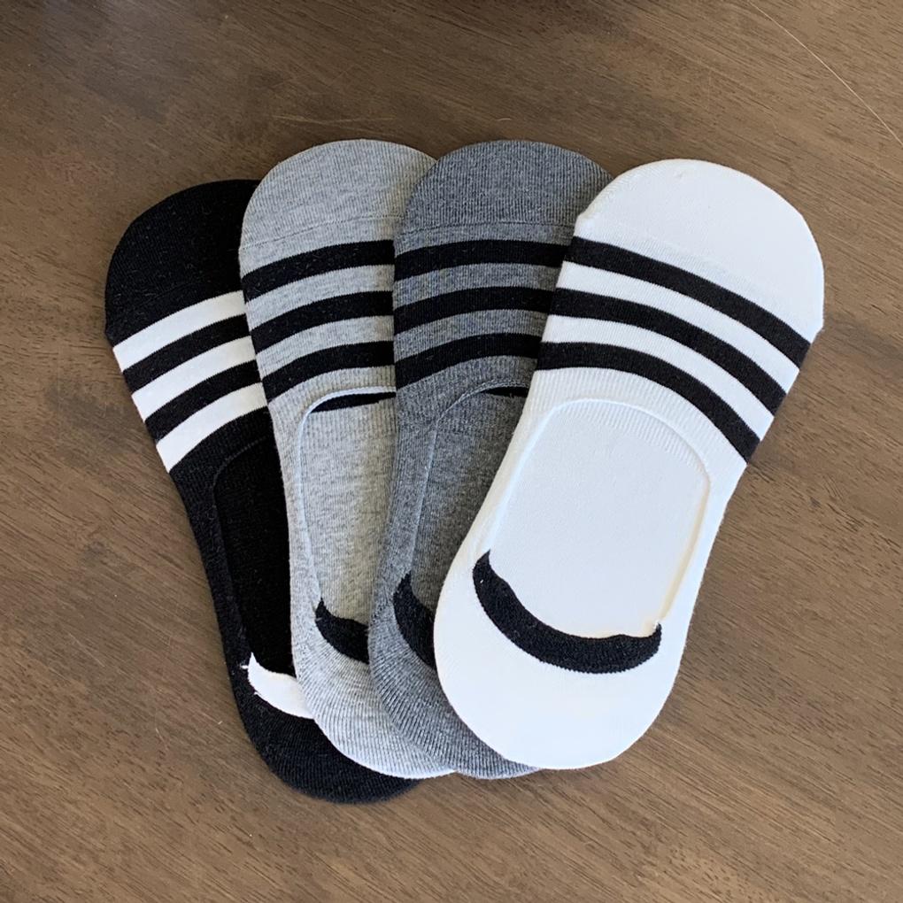 Men s Toe-Reinforced Double-Lock Cool Guy Socks/Fake Socks (5 Pairs) 5 pairs (excluding out of stock)