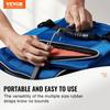 20 Pcs Flat Bungee Cord Set 20 mm Heavy Duty Bungee Straps with S-Hook