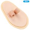 4pcs Toe Straightener Separators Protector Bunion Splint Corrector Toe Spacer Cover Guard2 Hole