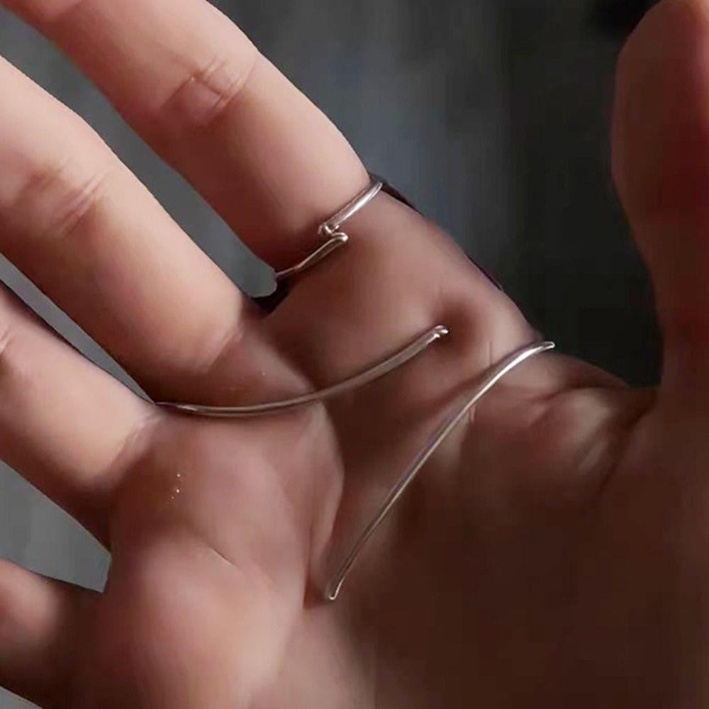 Funny Irregular Ring Vintage Finger Accessories Personality Wrinkled Joint Ring  Gifts
