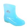 Fashion Rain Shoes Women's Non-slip Rain Boots Adult Water Boots Medium Tube Transparent Water Shoes Women's Warm Velvet Rubber Shoes Overshoes Winter