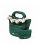 Leeho Card Wallet Bag Charm Karina S (Green)