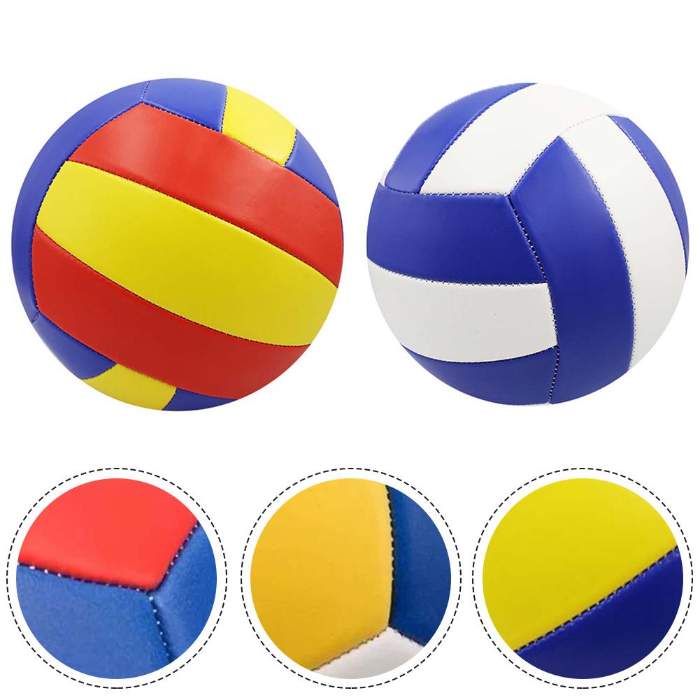 Volleyball No 5 Soft And Light PVC Rubber Enhances Durability With Machine Stitching Suitable For All Ages And Skill Levels