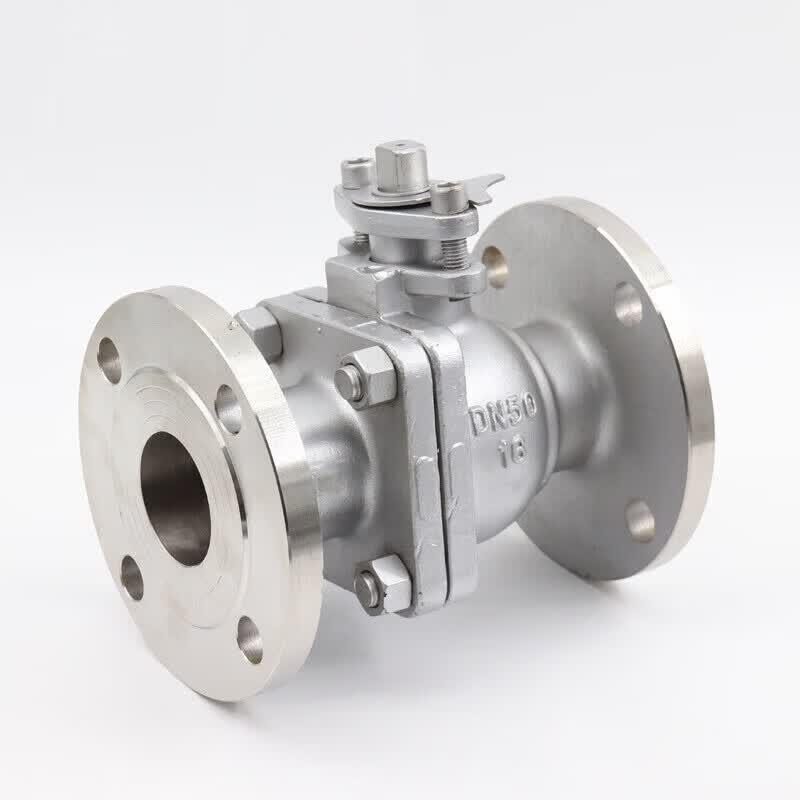 Haise Dike 304 Stainless Steel Pneumatic Flanged Ball Valve