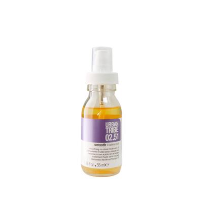 Urban Tribe Olio Trattamento Lisciante Essenza per Capelli Olio Ampolla Leggera, 1 pz, 55ml