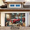 Ford Mustang Muscle Car Tapestry Retro Garage Workshop Wall Hanging