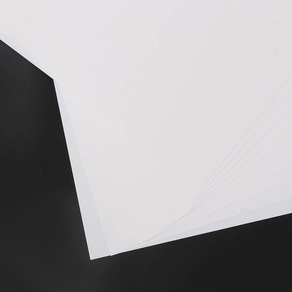 10pcs Plastic Heat Shrink Sheet Shrinkable DIY Hand Making Craft Tool 20 x 29cm (Type D)