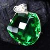Top Qualität 80 Karat Natürlicher Grüner Topas Ausgefallen Zertifiziert 925 Silber Stein Anhänger MY.PD-97-NS