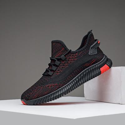 Men's Shoes Spring New Breathable Fly-woven Mesh Lace-up Running Dad Shoes Men's Fashion Versatile Casual Sports Shoes