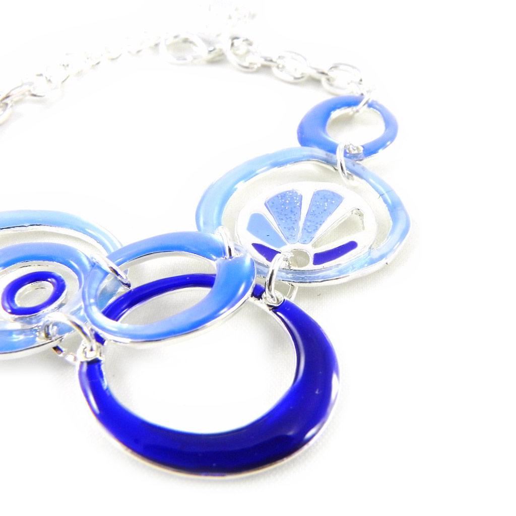 NOA [H2352] - Blue 'Vahiné' Designer Bracelet