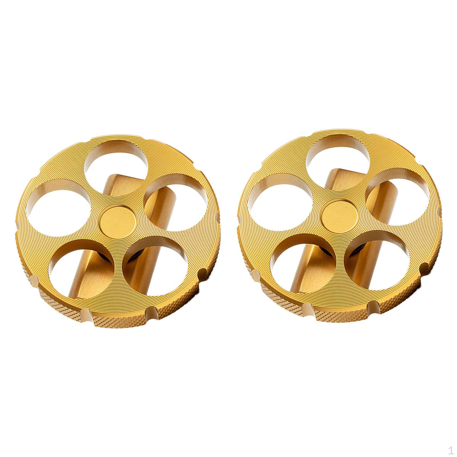 Axle Hinge Clamp Lever Folding Bike Gold