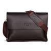 Klassische Umhängetaschen Luxus Vintage Herren Tasche Junge Wasserdicht PU Leder Business Stil Herren Messenger Crossbody Lässige Handtasche