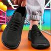 Women's Casual Wide Barefoot Shoes Unisex Trail Running Non-Slip Minimalist Walking Shoes Fashionable Breathable Men's Sneakers