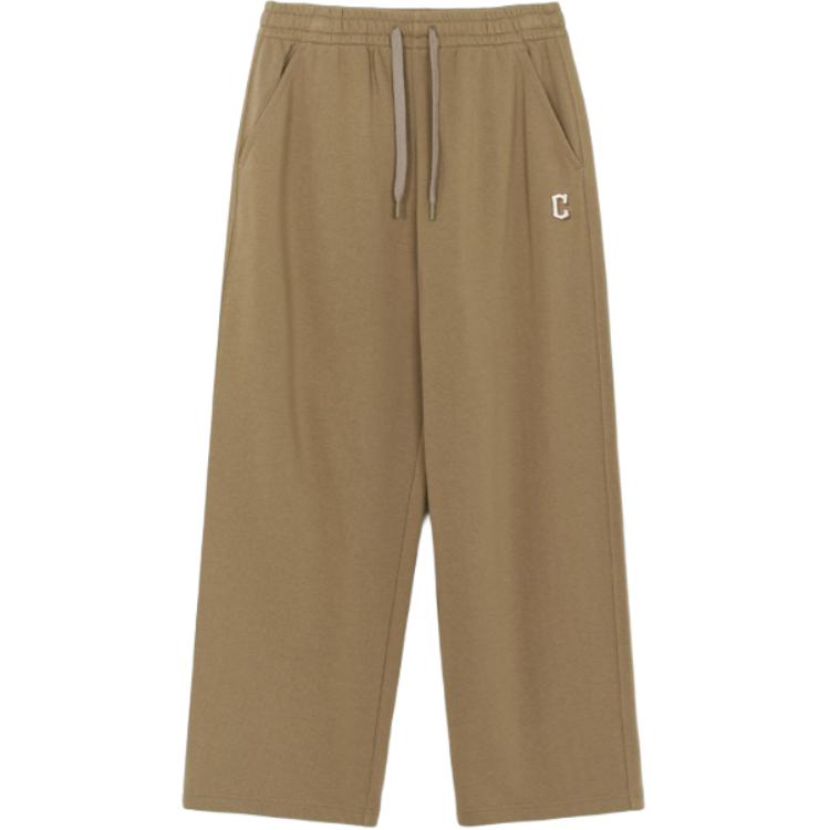 MLB Knitted Sweatpants Unisex Brown Moderate Other 3APTB0254-45BGD XS