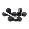 Wopanxye 30 Pack 5ml Black Aluminum Can Cream Case Cream Container Cosmetic Divided Container Ointment Container Cream Lotion Nail Tea Refillable